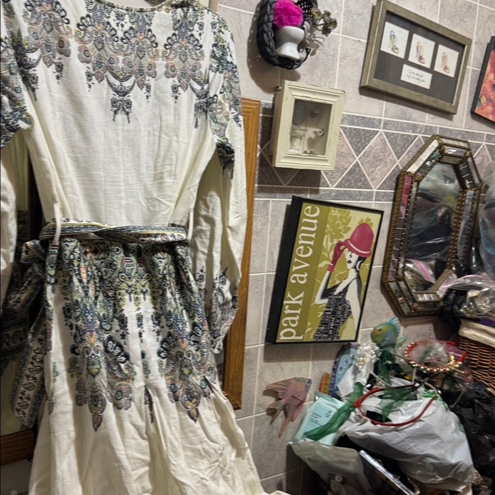 Bohemian modest dress